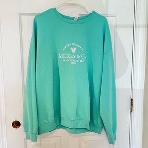 Mickey & Co Teal Sweatshirt